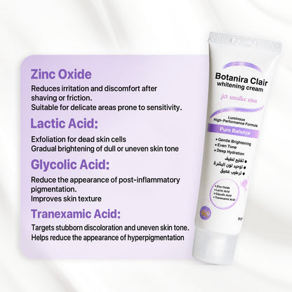 Whitening Cream for sensitive area (Brightening)